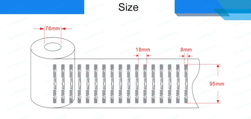 Us EPC Inventory Control RFID Label 902-928MHz RFID UHF Stick Label