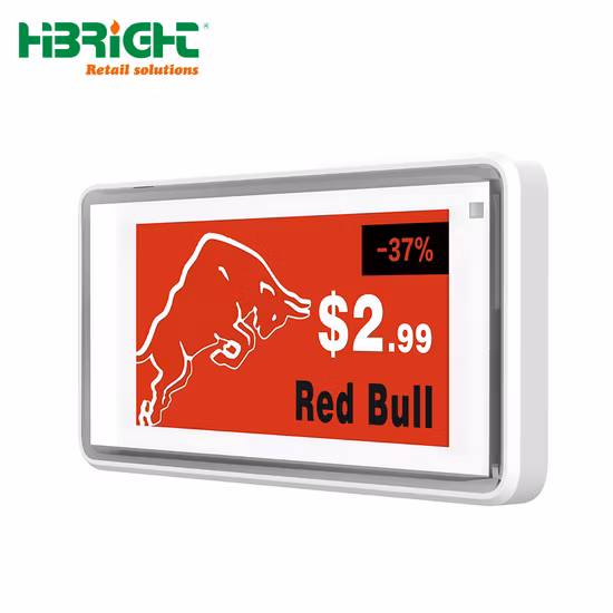 Cartellino del prezzo per display digitale da scaffale LCD wireless E Ink